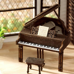 3D Puzzle House Model - Ideal Gift for DIY Girls & Retro Lovers