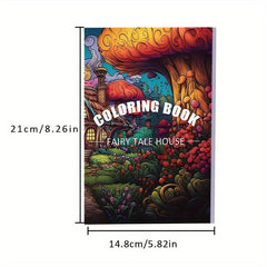 30pcs Fairy House Coloring Book Halloween Christmas Party Favor