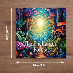 Thickened Paper Enchanted Forest Coloring Book