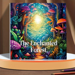 Thickened Paper Enchanted Forest Coloring Book