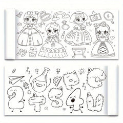 Large Self-Adhesive Painting Paper Roll