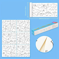 Large Self-Adhesive Painting Paper Roll