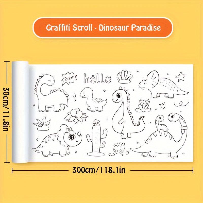 Large Self-Adhesive Painting Paper Roll