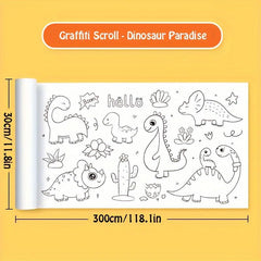 Large Self-Adhesive Painting Paper Roll