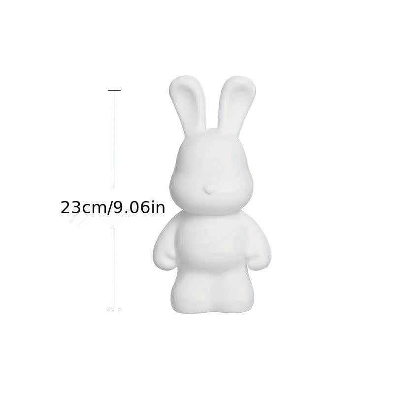 Embryo Rabbit Fluid Rabbit Embryo Rabbit DIY Handcraft Couple Doodle Painted
