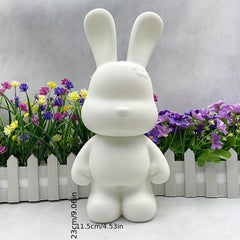 Embryo Rabbit Fluid Rabbit Embryo Rabbit DIY Handcraft Couple Doodle Painted