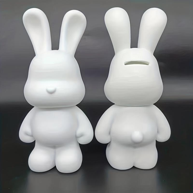 Embryo Rabbit Fluid Rabbit Embryo Rabbit DIY Handcraft Couple Doodle Painted