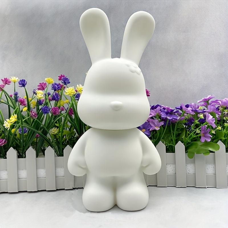 Embryo Rabbit Fluid Rabbit Embryo Rabbit DIY Handcraft Couple Doodle Painted