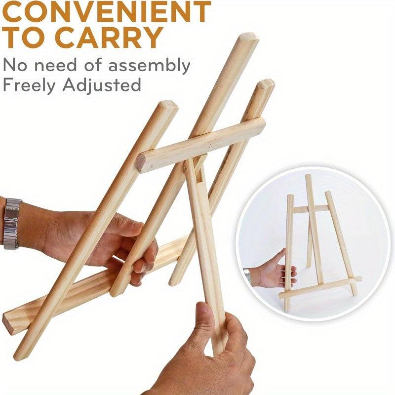 Mini Wood Display Easels Art Craft Painting Easel Stand Canvas Photo Picture