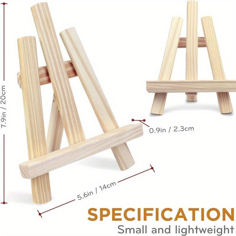 Mini Wood Display Easels Art Craft Painting Easel Stand Canvas Photo Picture