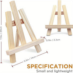 Mini Wood Display Easels Art Craft Painting Easel Stand Canvas Photo Picture