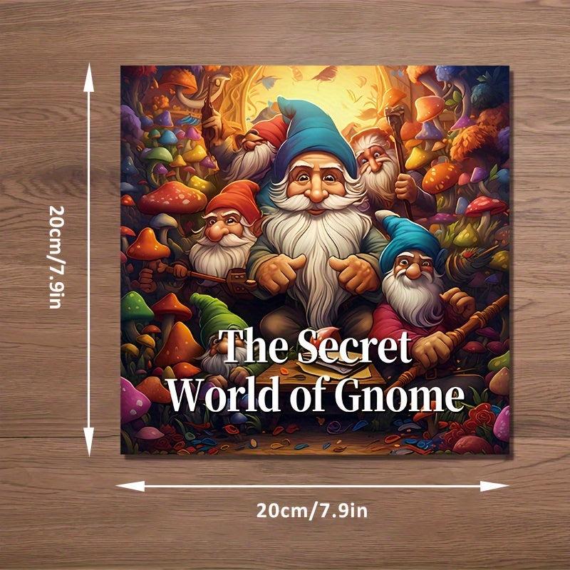 The Secret World Of Gnome Coloring Book - Christmas Party Gift