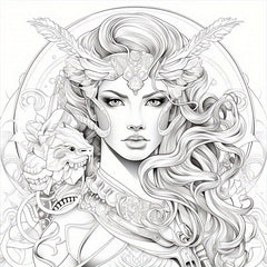 Constellation Themed Coloring Book w/ 22 Thickened Pages - Holiday Party Gift