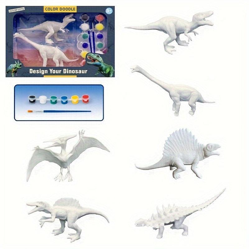 Dinosaur Coloring Mold Arts & Crafts Kit