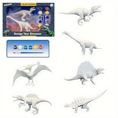 Dinosaur Coloring Mold Arts & Crafts Kit