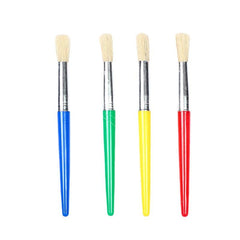 4 Round Headed Pig Hair Painting Acrylic Water Powder Watercolor Pen