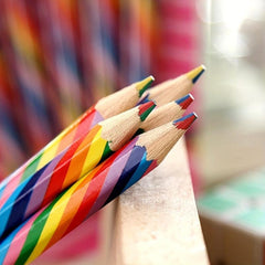 4pcs Four Colored Pencils Creative Rainbow Pens for Kids