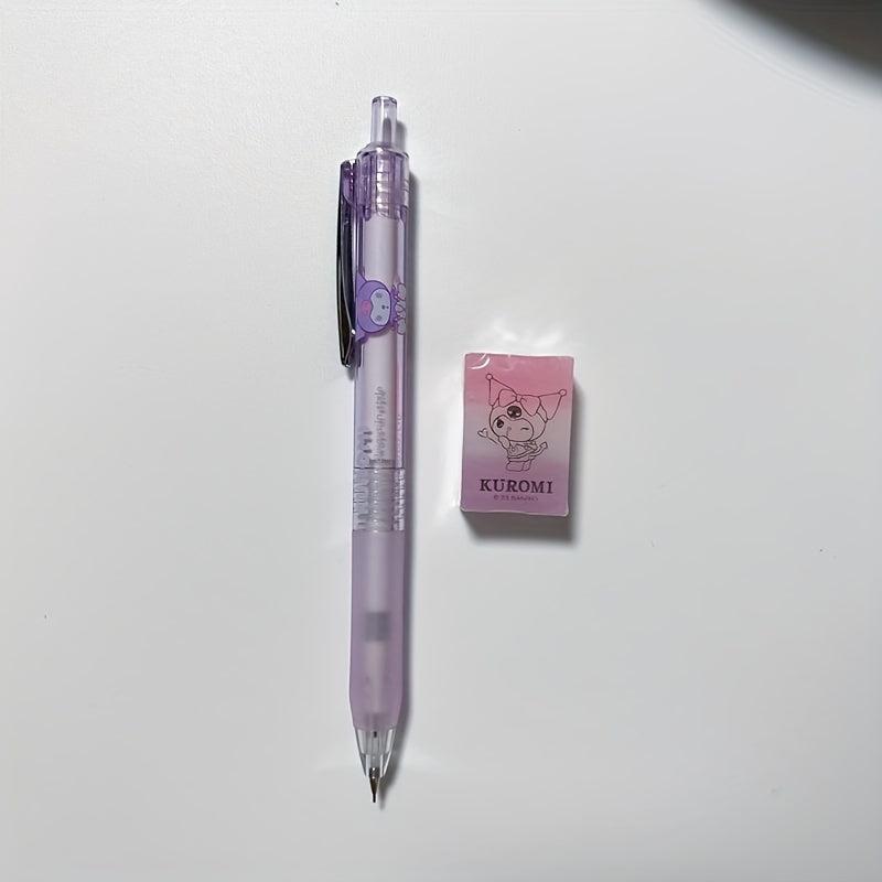 Student Automatic Pencil Set with Cartoon Design