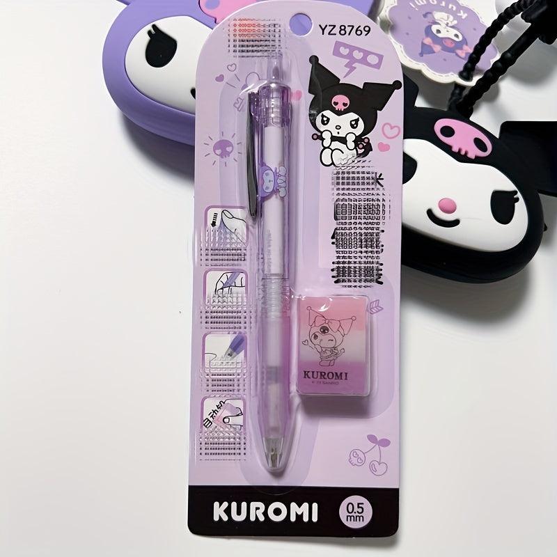 Student Automatic Pencil Set with Cartoon Design