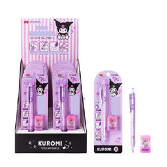 Student Automatic Pencil Set with Cartoon Design
