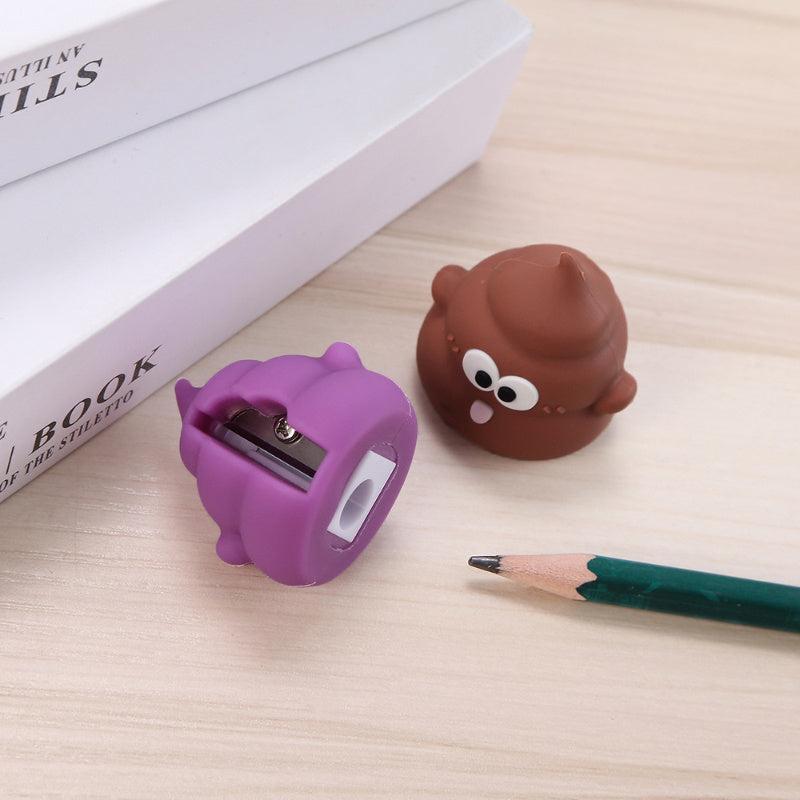 Mini Cartoon Pencil Sharpener Pencil Spinner