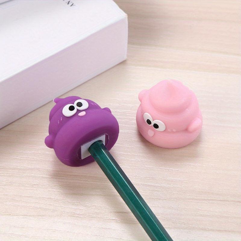 Mini Cartoon Pencil Sharpener Pencil Spinner