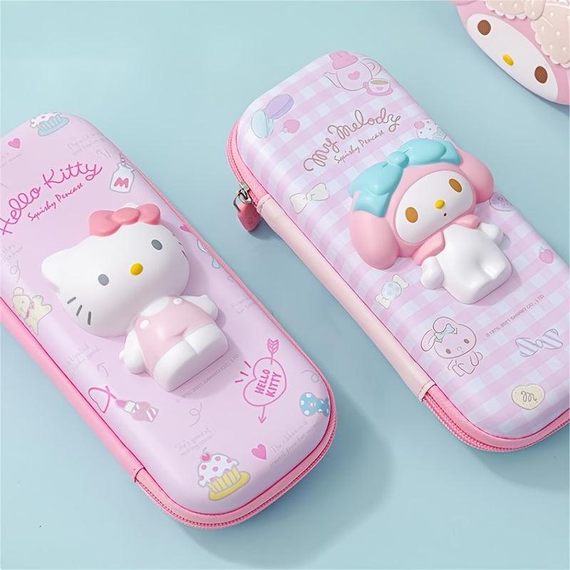 HelloKitty Decompression Pencil Case Cartoon Children's Pencil Case