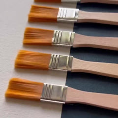 5pcs Nylon Paintbrushes for DIY Projects and Artistic Painting