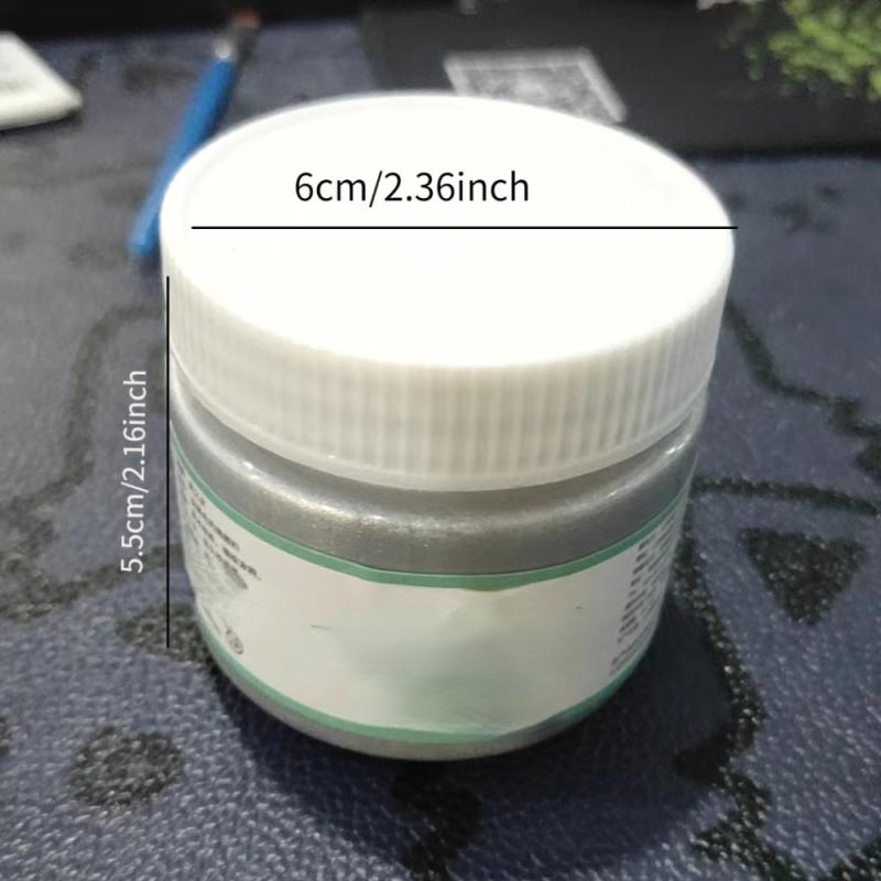 100ml Metallic Acrylic Paint Waterproof Fade Proof for DIY Hand Clothes