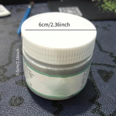 100ml Metallic Acrylic Paint Waterproof Fade Proof for DIY Hand Clothes