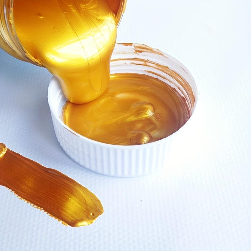 100ml Metallic Acrylic Paint Waterproof Fade Proof for DIY Hand Clothes