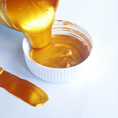 100ml Metallic Acrylic Paint Waterproof Fade Proof for DIY Hand Clothes