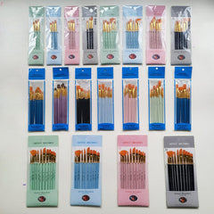 Paint Brushes Set for Acrylic Painting Watercolor 3 6 10 12 15 Pcs