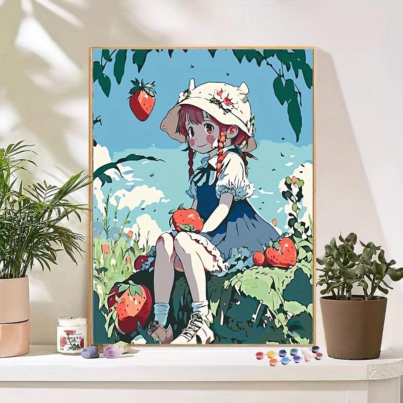 DIY Digital Painting Animation Hand Painting Bedroom Decoration Gift
