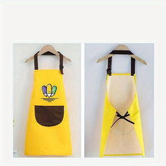 Cooking Chef Apron With Pockets Baking Art Gardening Smock