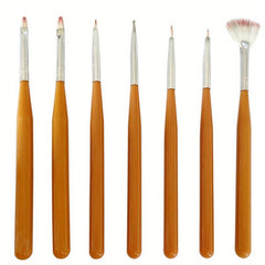 7pcs Art Painting Pen Smudge Gradient Drawing Pen Painting Tools
