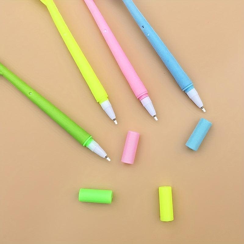 10pcs Tulip Flower Pens - Creative Gel Ink Ballpoint Pens
