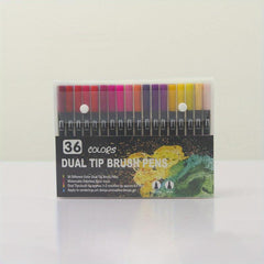 12pcs Washable Watercolor Brush Set for Kids Art Drawing