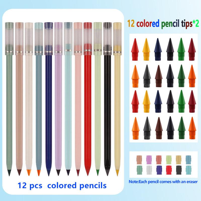 36 Colored Pencils Permanent Lead Positive Pencils No Sharpening
