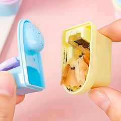 5pcs Unicorn Toilet Pencil Sharpener w/ Eraser - Creative Gift Learning Supplies