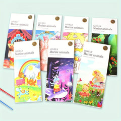 Magical Water Painting Book for Kids - Pigment Graffiti Notebook
