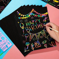 10pcs Mini Art Notebook DIY Crafts Party Supplies
