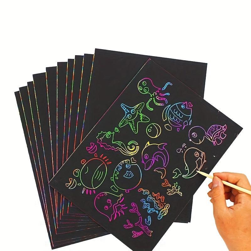 10pcs Mini Art Notebook DIY Crafts Party Supplies