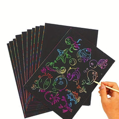 10pcs Mini Art Notebook DIY Crafts Party Supplies