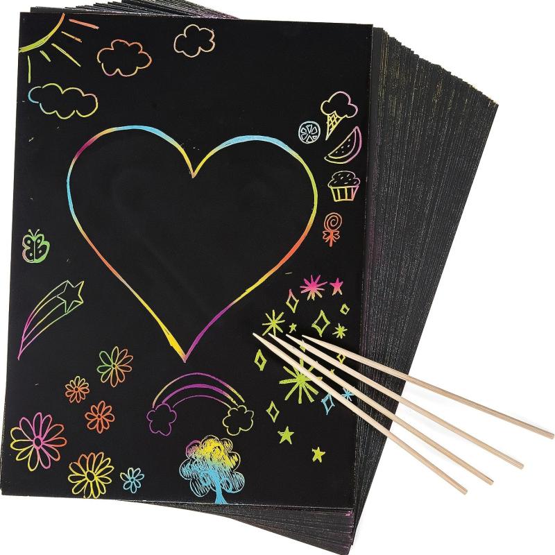 10pcs Mini Art Notebook DIY Crafts Party Supplies