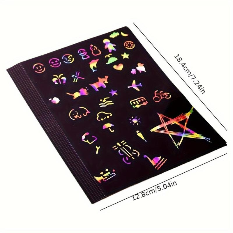 10pcs Mini Art Notebook DIY Crafts Party Supplies