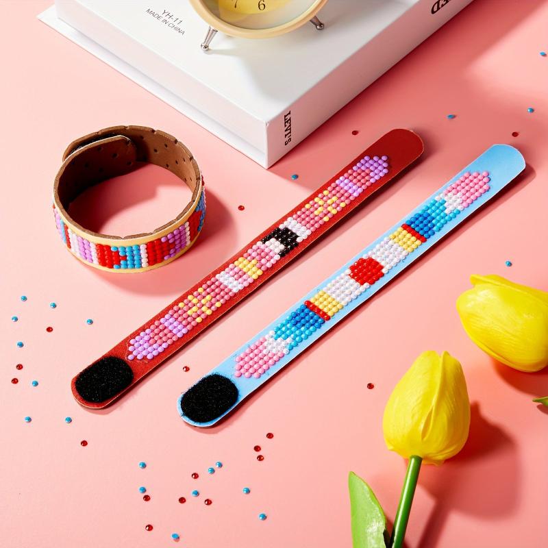 3pcs DIY Diamond Bracelet Kit for Birthday Gifts