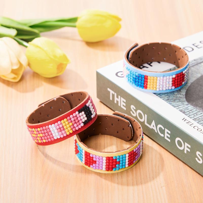 3pcs DIY Diamond Bracelet Kit for Birthday Gifts