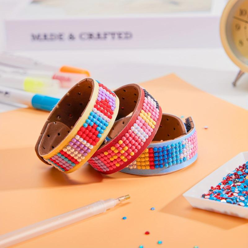 3pcs DIY Diamond Bracelet Kit for Birthday Gifts