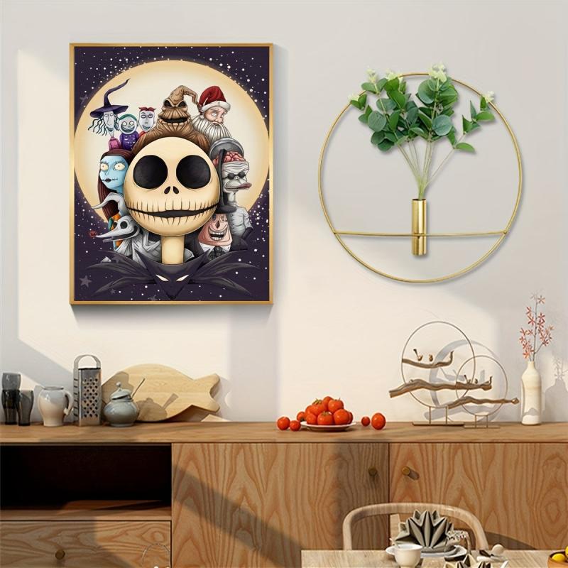Monster Pattern Diamond Painting Kit Cross Stitch Rhinestone Craft